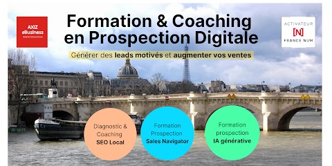 Axiz Ebusiness - Training & Coaching In Prospecting Commercial Digitalis B2b, Agence de Marketing Digital à Paris 06